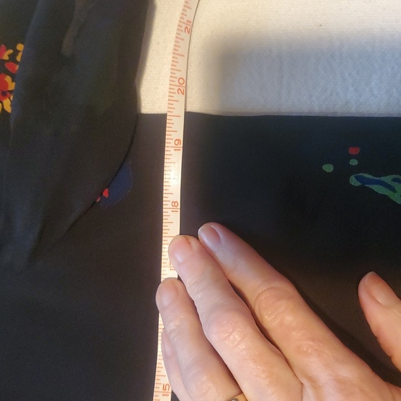 Evan Picone 100%‎ Silk long sleeve Lined Smocked SZ. 8 Midi Dress NWT - Picture 11 of 12